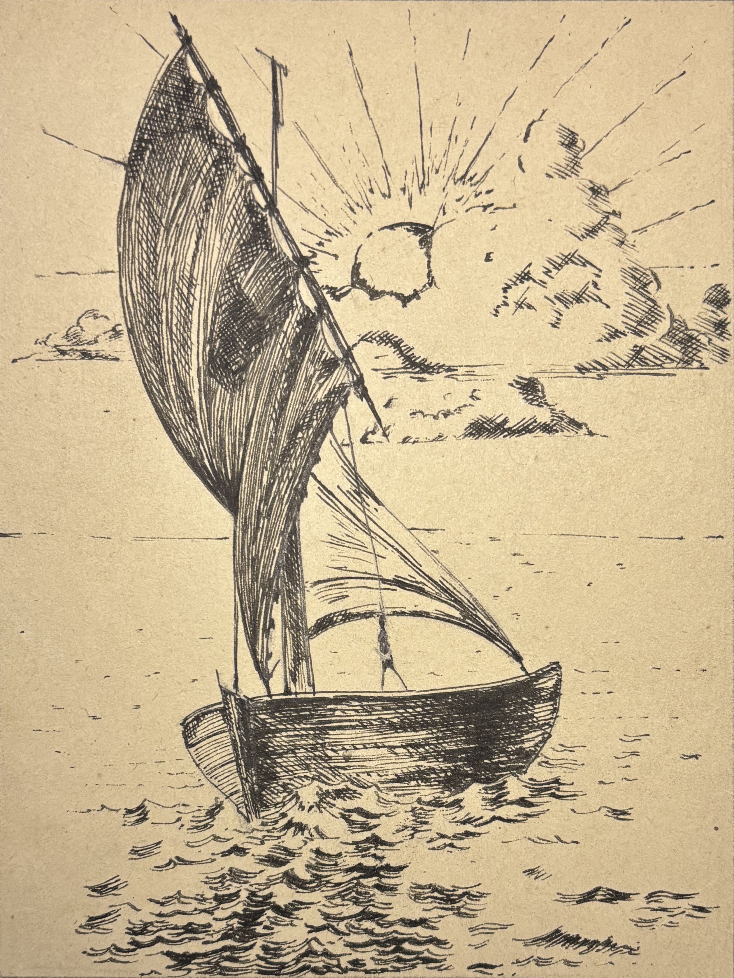Pencil landscape VII, 1998